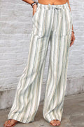 Full Size Striped Wide-leg Pants Plus (3)