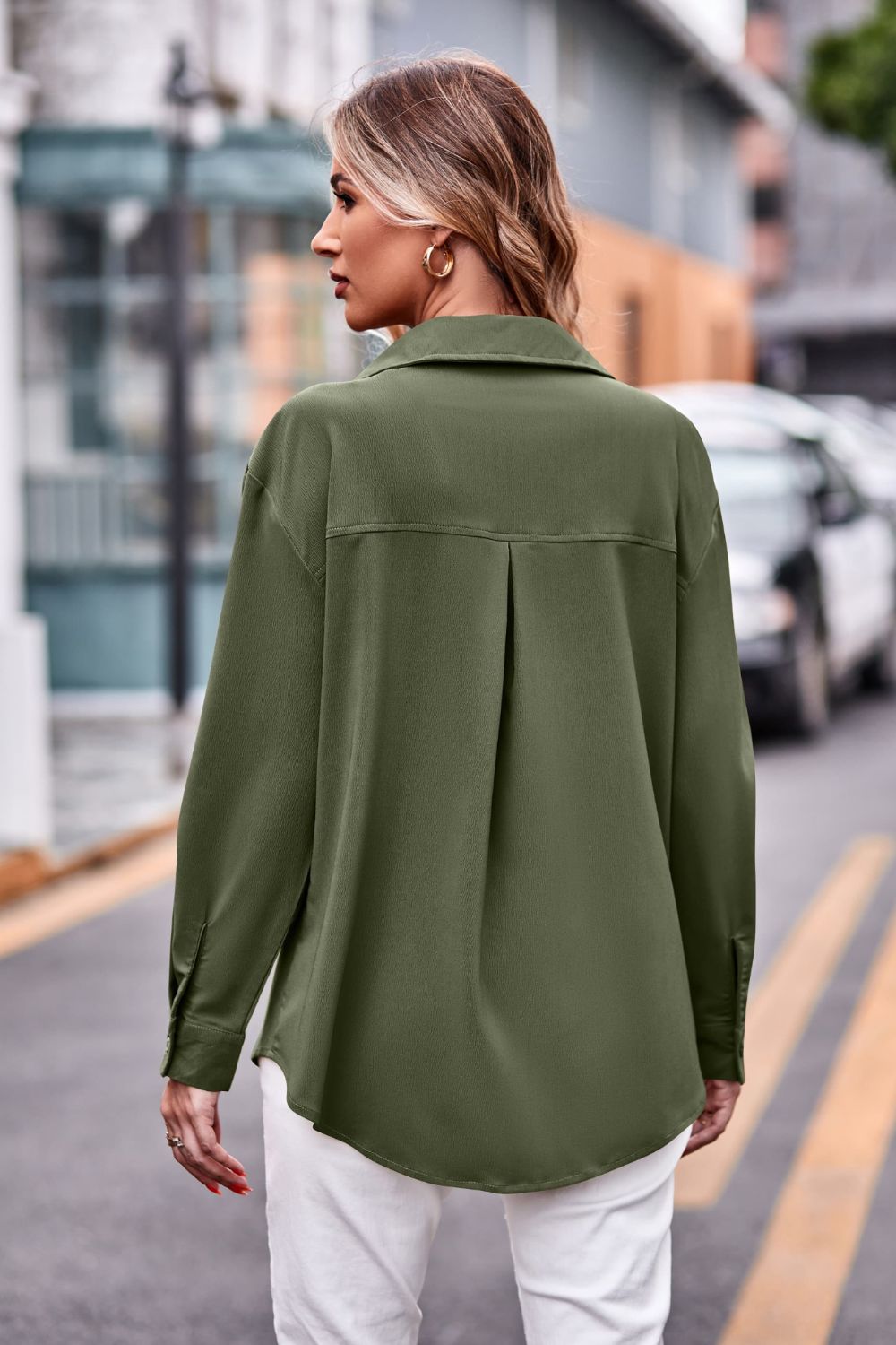 Dropped Shoulder Longline Shirt Pockets (19)