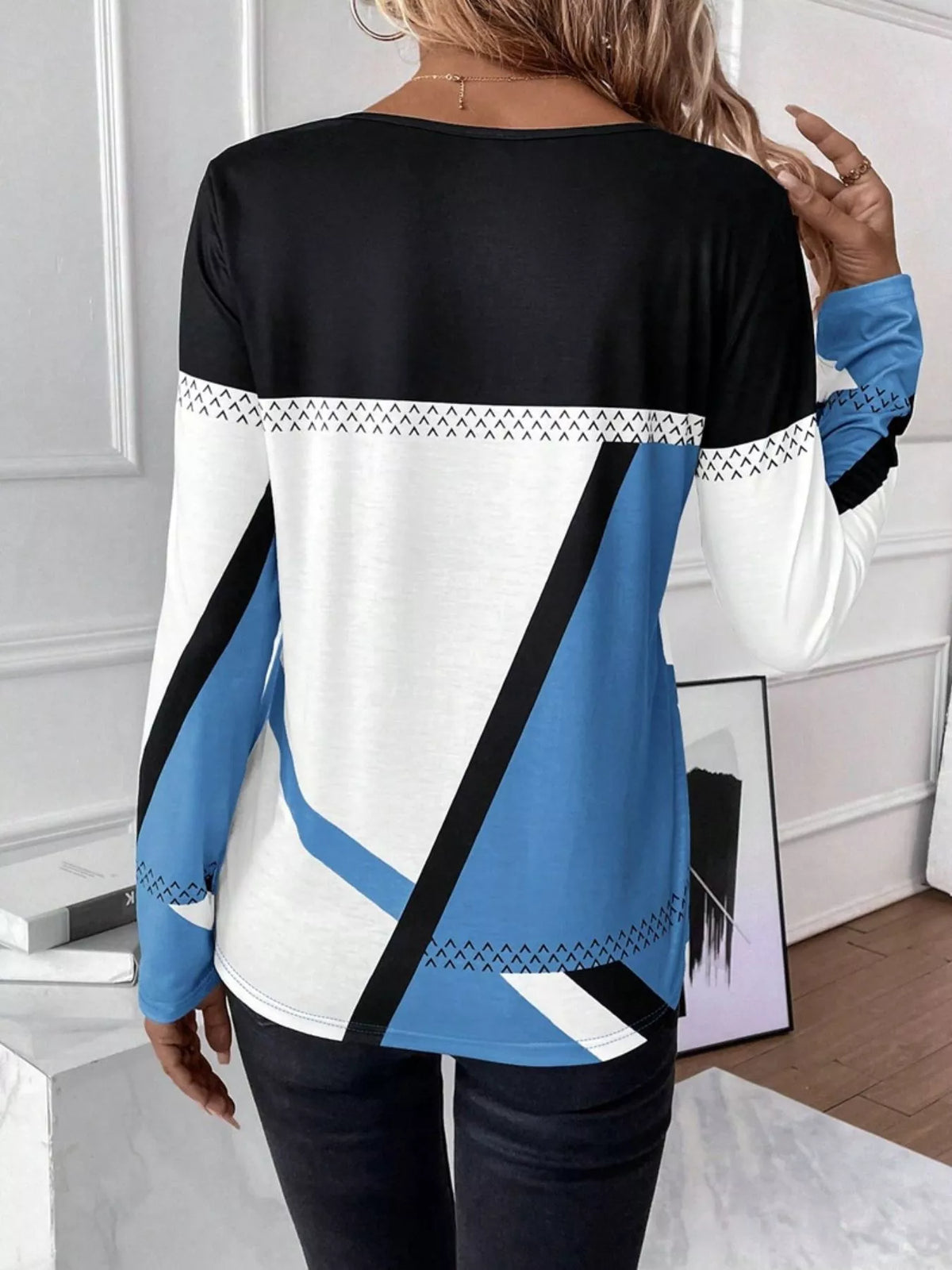 Block Long Sleeve T-shirt (15)