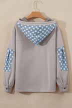 Drawstring Star Long Sleeve Hoodie (14)