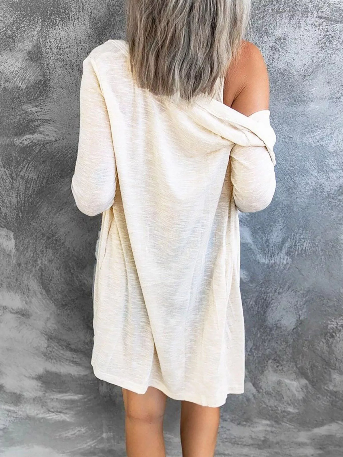 Full Size Lightweight Button-up Cardigan Plus (2)