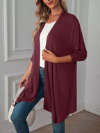 Lightweight Open Front Cardigan (12)