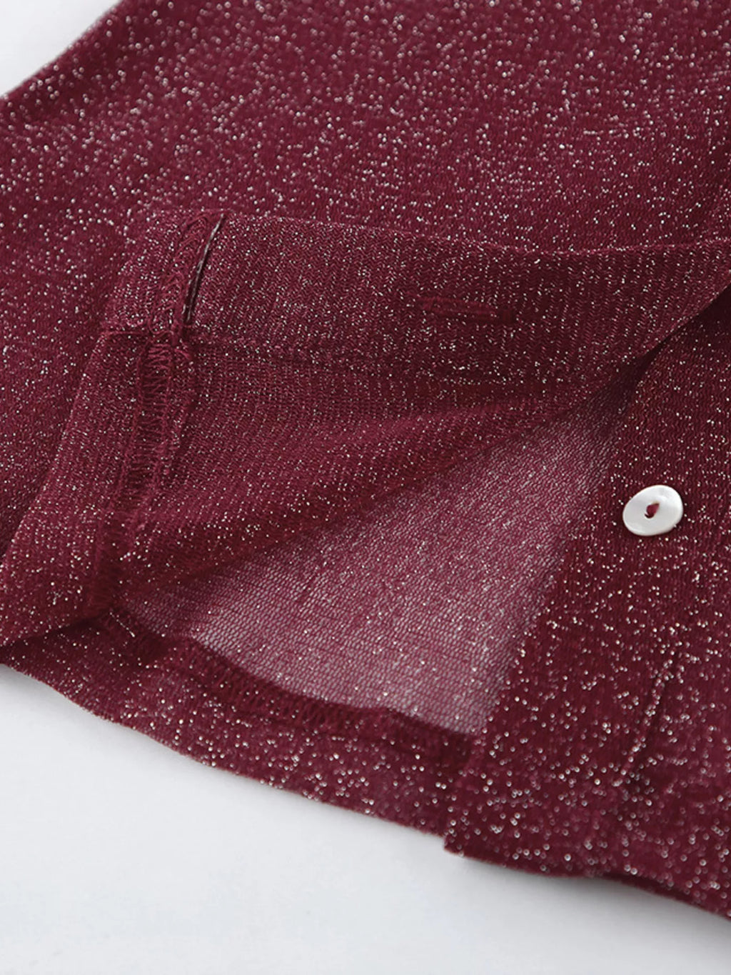 Button Down Long Sleeve Shirt Scarf (14)