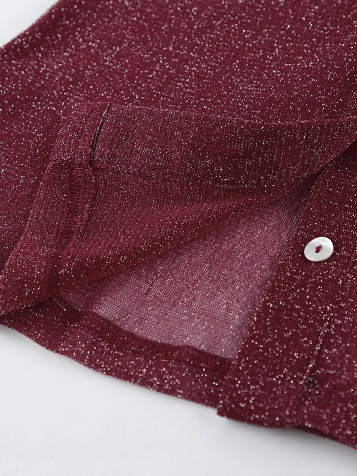 Button Down Long Sleeve Shirt Scarf (14)