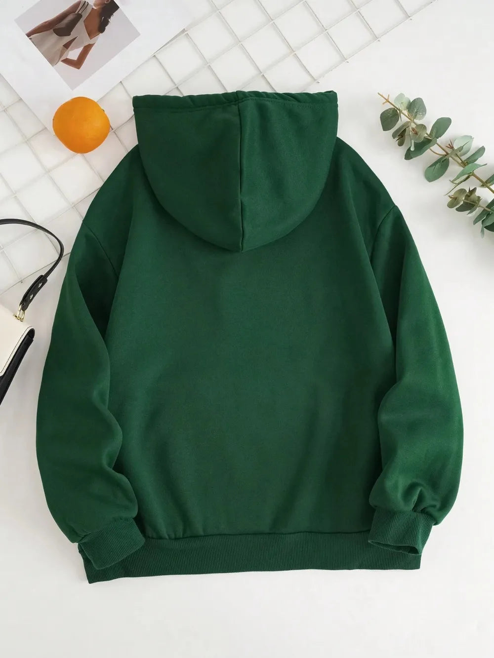 Drawstring Dropped Shoulder Hoodie (29)