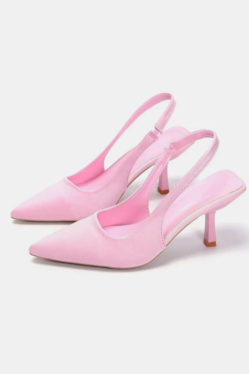 Pu Leather Point Toe Pumps (7)