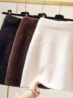Plush Knit Mini Skirt (8)