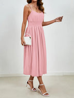 Scoop Neck Midi Cami Dress (5)