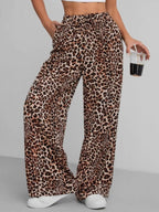 Leopard Print Wide Leg Pants (3)