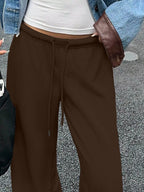 Wide Leg Drawstring Sweatpants (7)