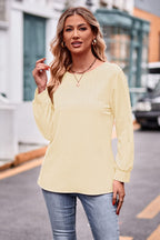 Round Neck Long Sleeve Tee (14)