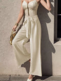 High-waisted Wide-leg Pants