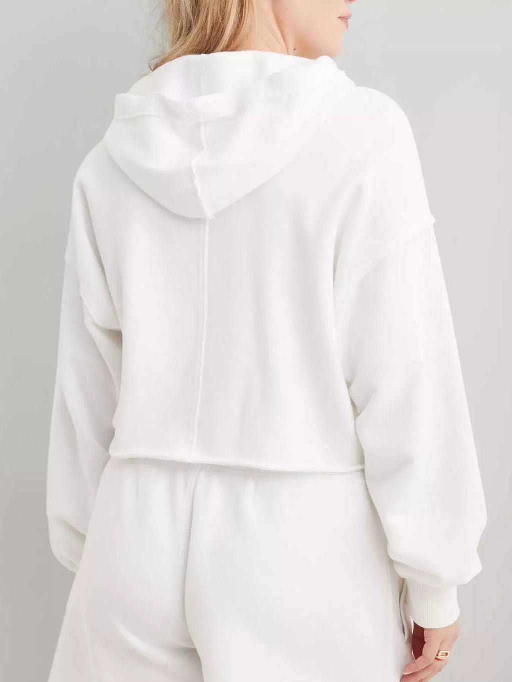 Exposed Seam Dropped Shoulder Hoodie (28)