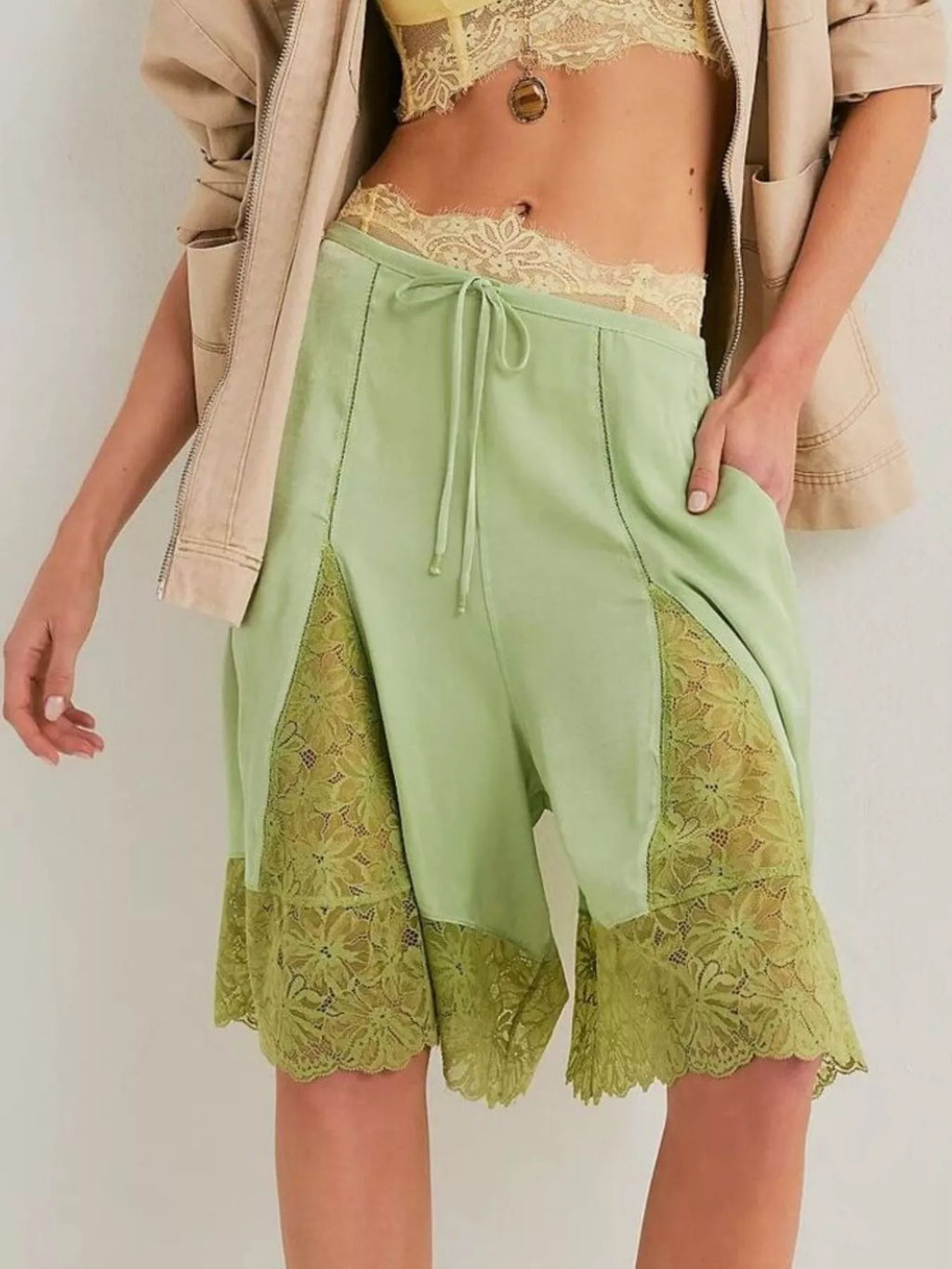 Lace Detail Shorts (15)