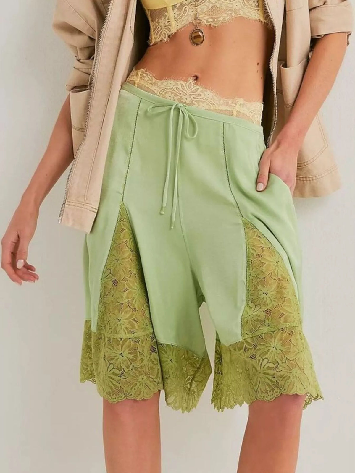 Lace Detail Shorts (15)