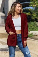 Full Size Teddy Hooded Jacket Pockets (33)