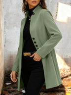 Button-down Longline Outerwear (14)