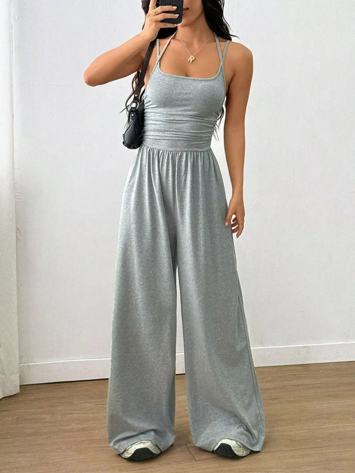 Spaghetti Strap Wide-leg Jumpsuit (12)