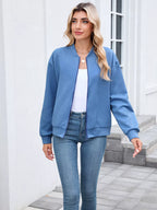 Textured Zip Up Jacket (19)