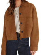 Button-down Cropped Jacket (5)