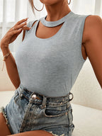Cutout Sleeveless Tank Top (12)