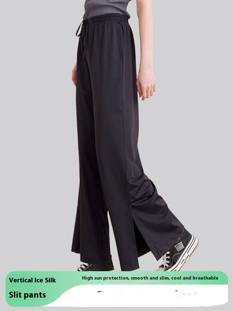 Sports Drape Baggy Pants Straight variant CJTZ236067001AZ|CJTZ236067002BY|CJTZ236067003CX