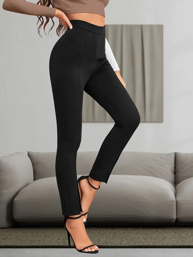 High Waist Casual Slim Leggings photo 4