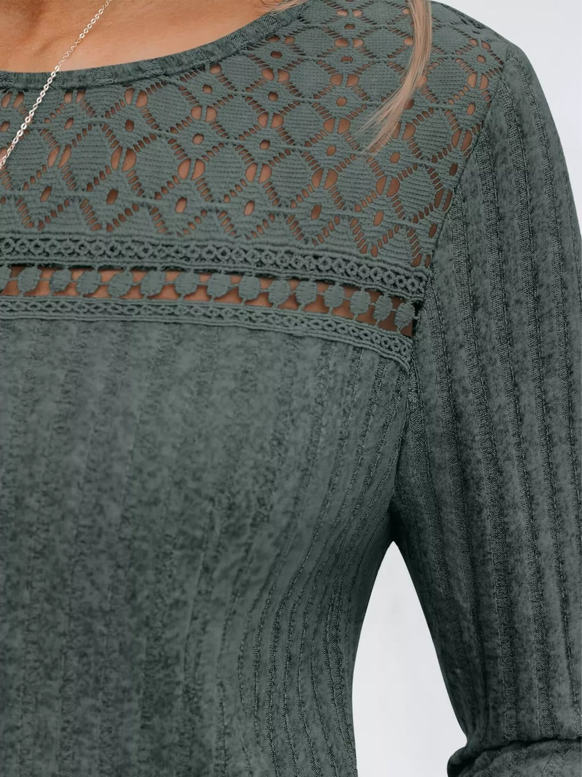 Ribbed Long Sleeve T-shirt (19)