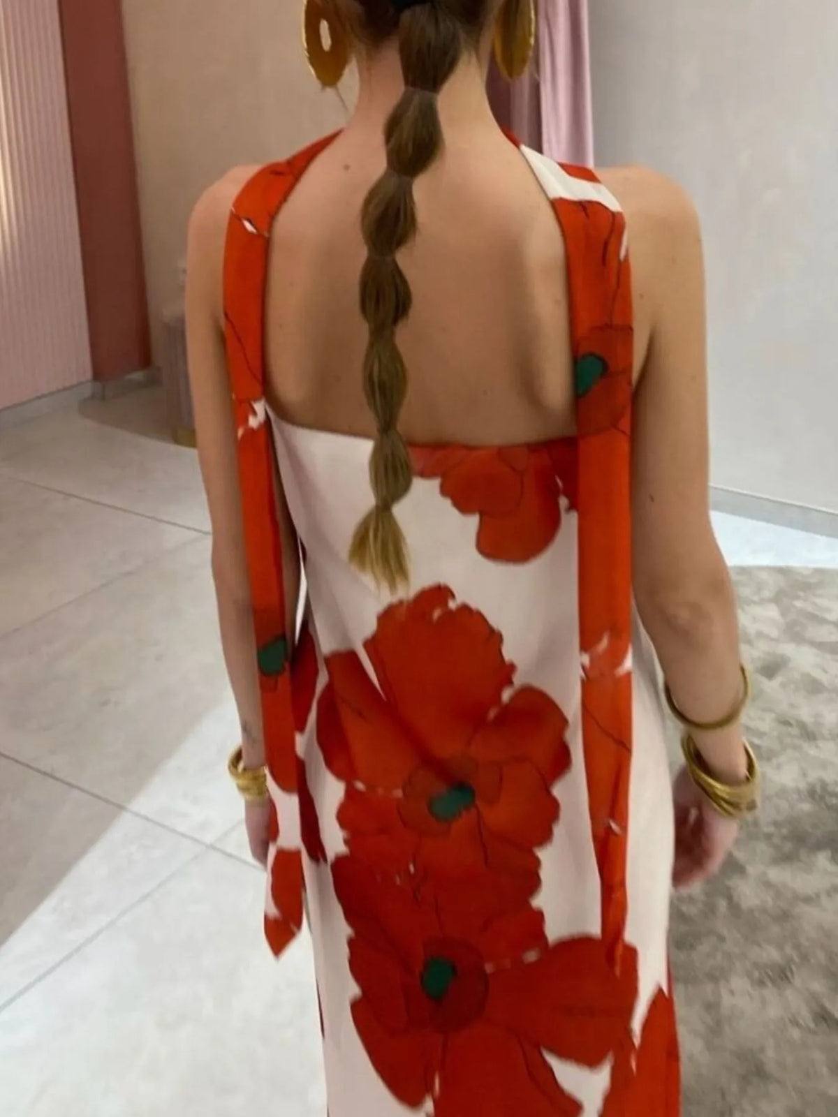 Printed Tube Maxi Dress (20)