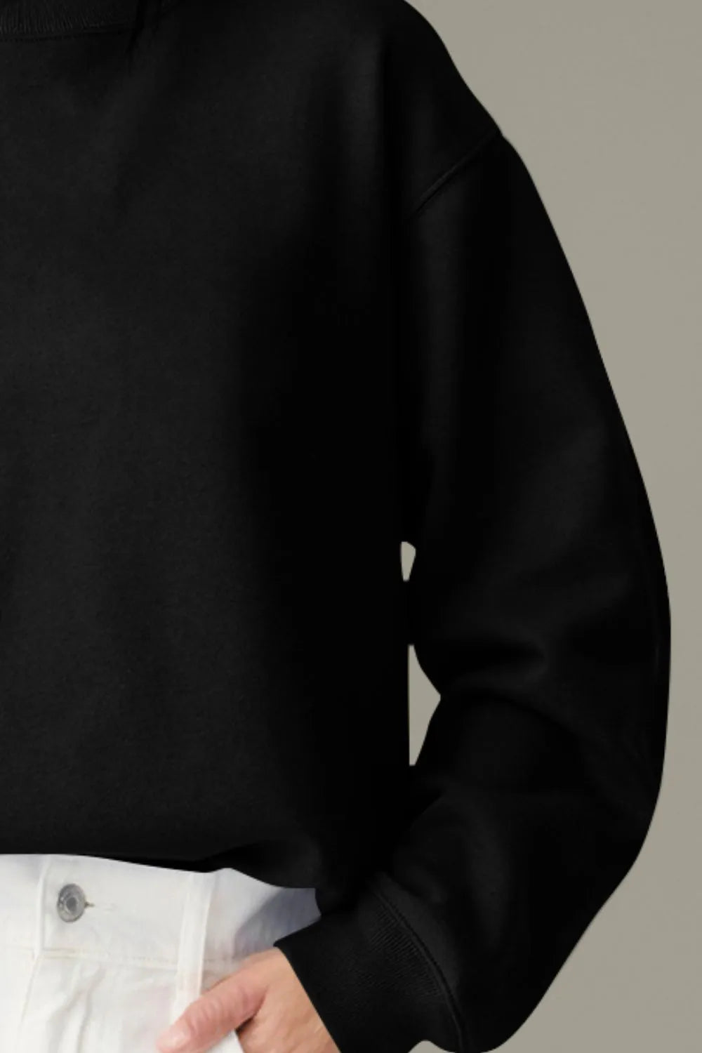Round Neck Long Sleeve Sweatshirt (7)