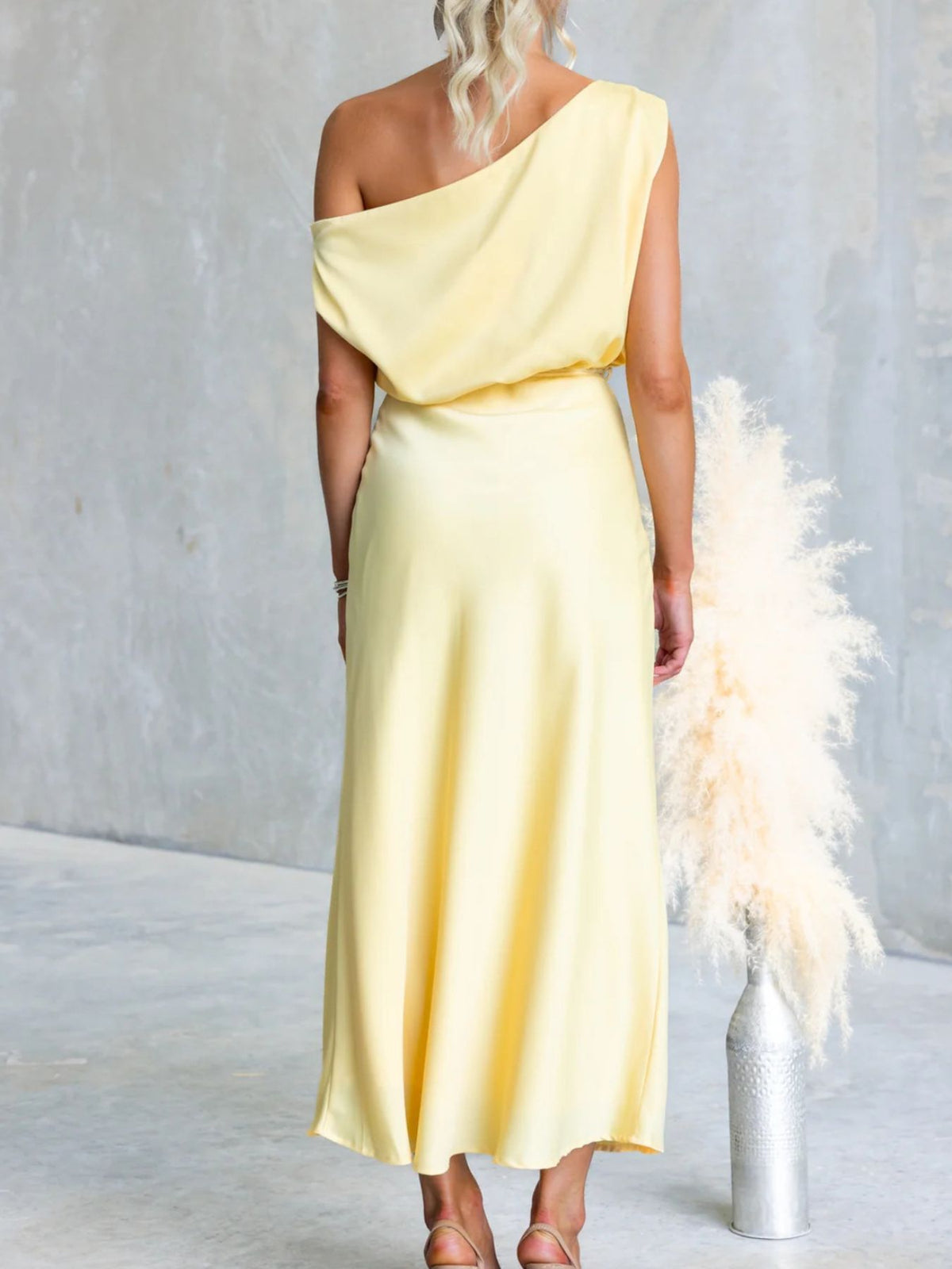 One-shoulder Tied Midi Dress (26)