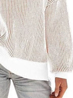 Stripe Dropped Shoulder Sweater (9)