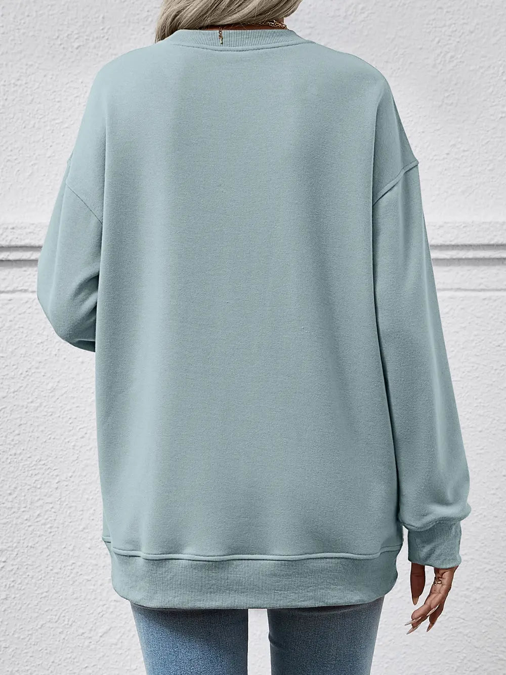 Round Neck Long Sleeve Sweatshirt (11)