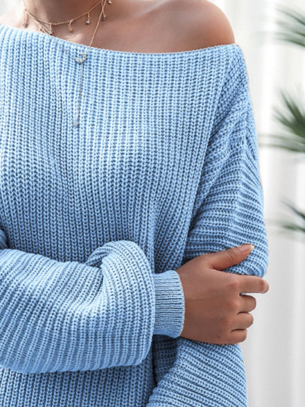 Rib-knit Mini Sweater Dress (14)
