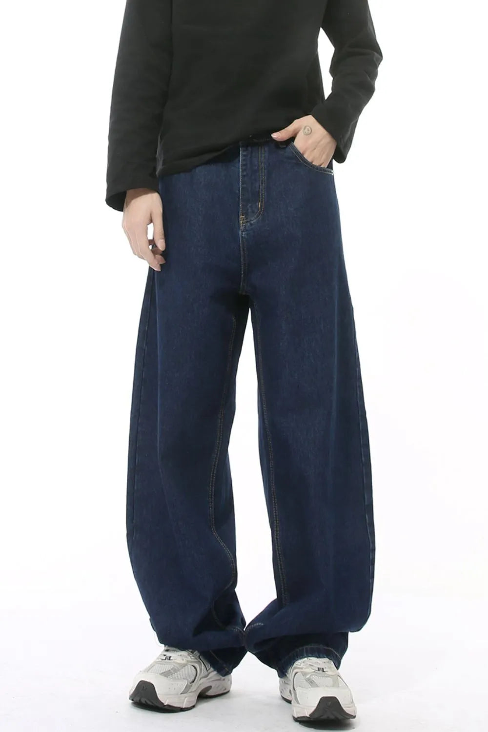 Wide Leg Jeans Pockets (2)