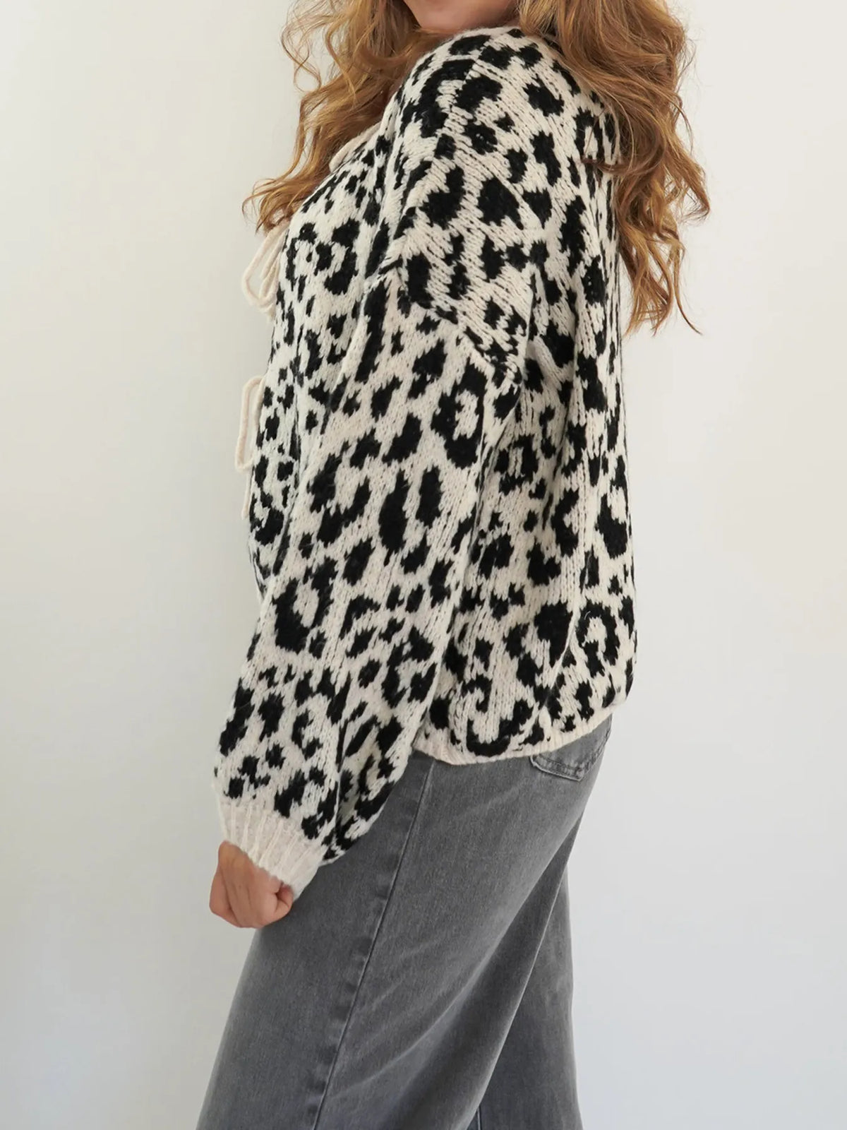 Leopard Tie Front Cardigan (4)