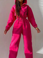 Zip Front Dropped Shoulder Jumpsuit (15)