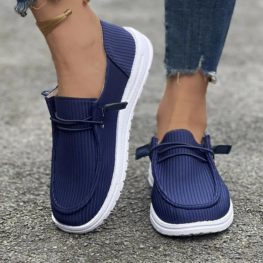 Round Toe Flat Slip-ons (2)