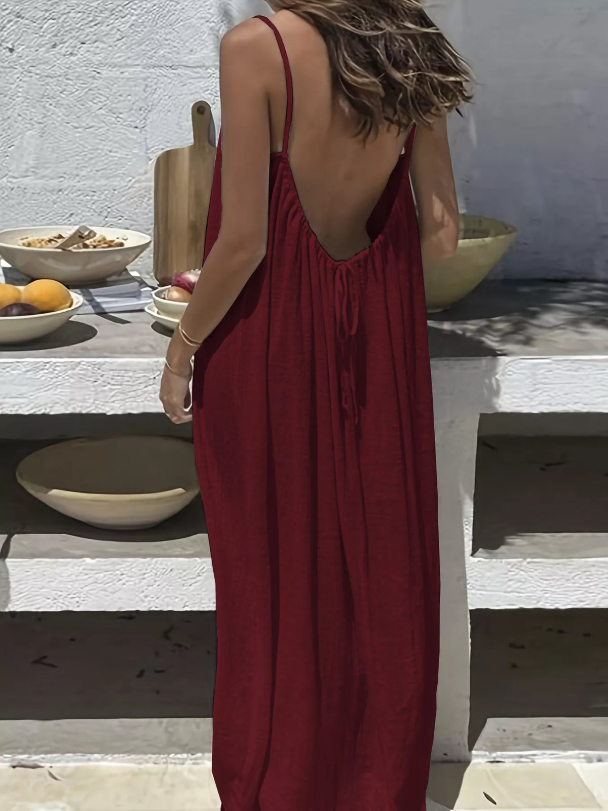 Backless Scoop Neck Maxi Dress (12)