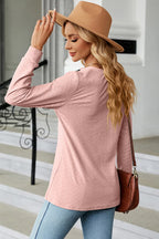 Notched Long Sleeve T-shirt (15)