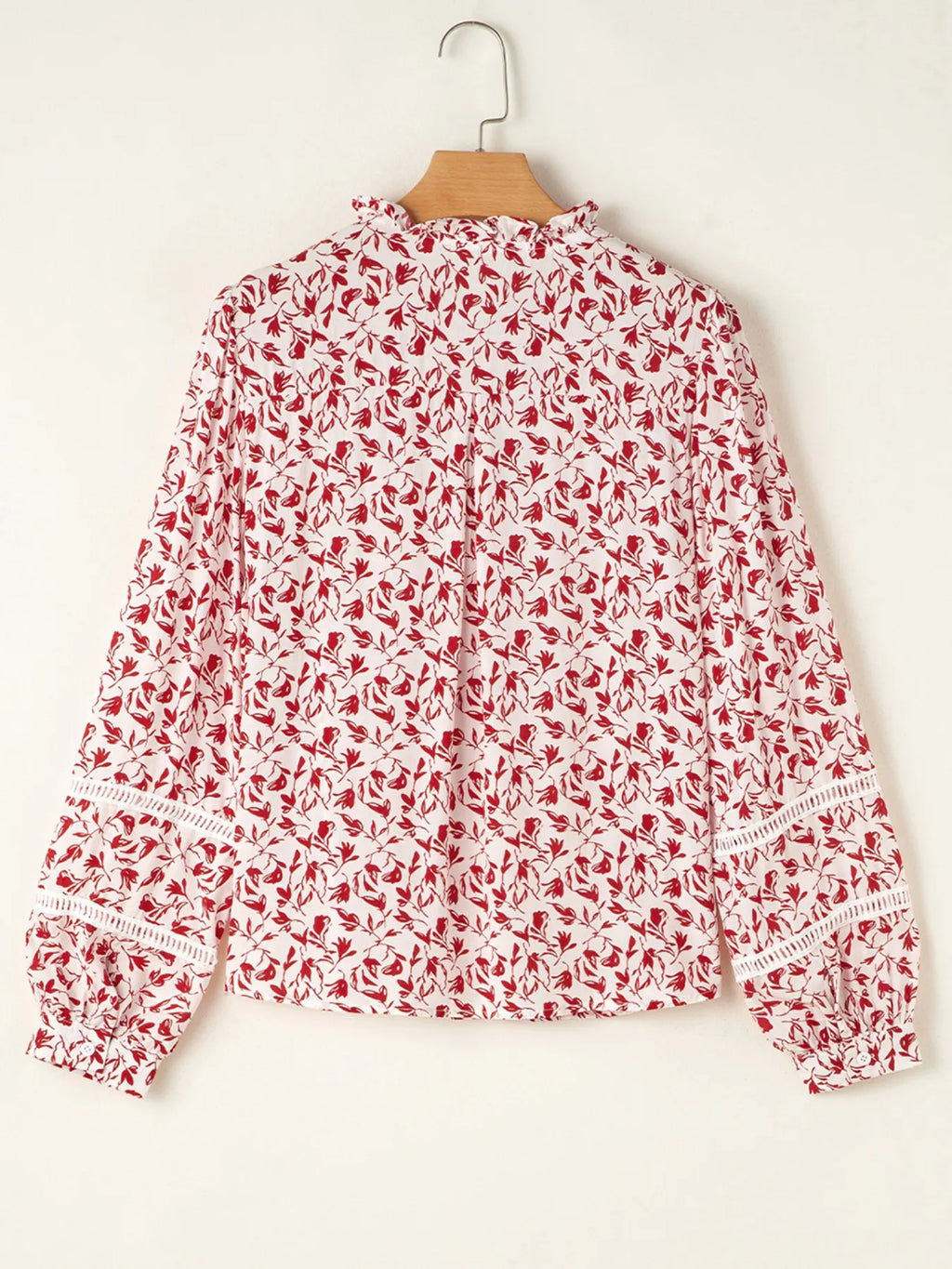 Floral Button Down Long Sleeve Shirt (4)