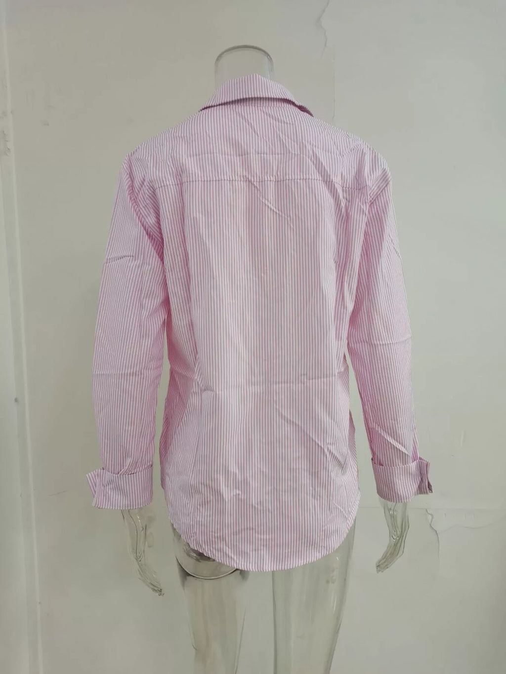 Striped Button-down Relaxed Fit Shirt (9)
