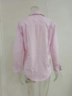 Striped Button-down Relaxed Fit Shirt (9)