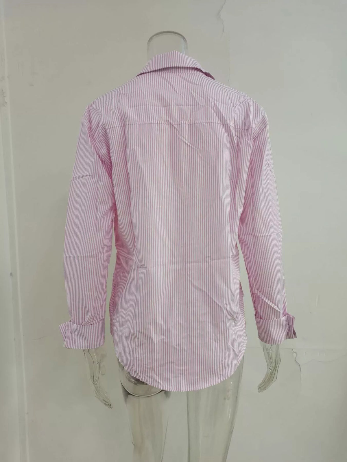 Striped Button-down Relaxed Fit Shirt (9)
