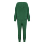 Zip Up Long Sleeve Hoodie Joggers Set (17)