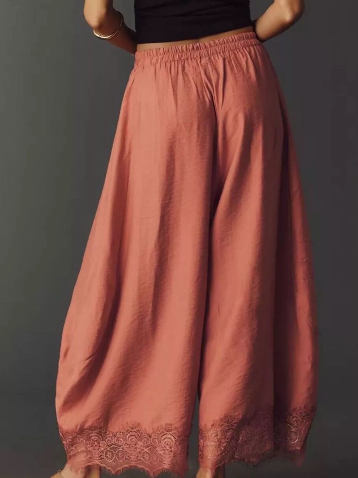 Drawstring Wide Leg Pants (9)