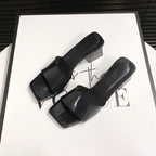 Open Toe Block Heel Sandals (2)