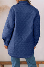 Snap Down Collared Winter Coat (12)