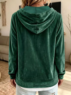 Full Size Drawstring Velvet Long Sleeve Hoodie Plus (8)