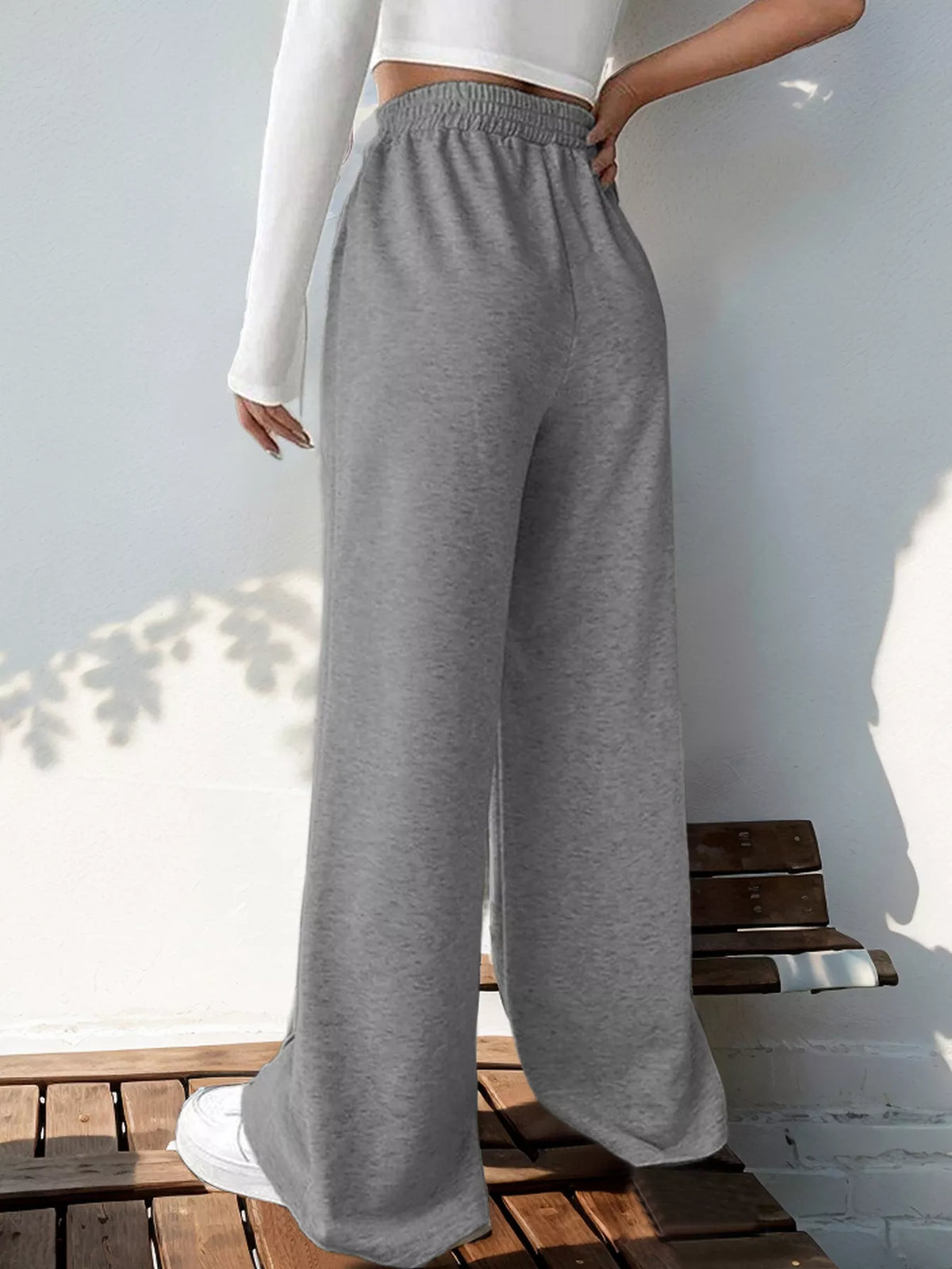 Wide Leg High Waist Pants (14)